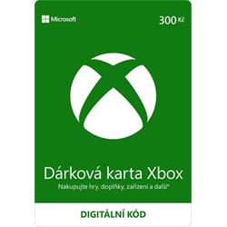 XBOX - Dárková karta Xbox 300 Kč elektronická licence