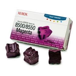 XEROX tuhý inkoust Phaser 8500/8550 (3 kostky), magenta (3.000 stran) - originální