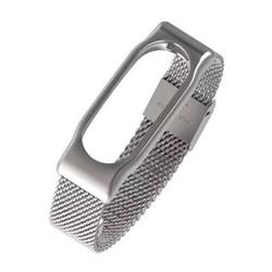 Xiaomi MiBand 2 náramek z oceli - stříbrný