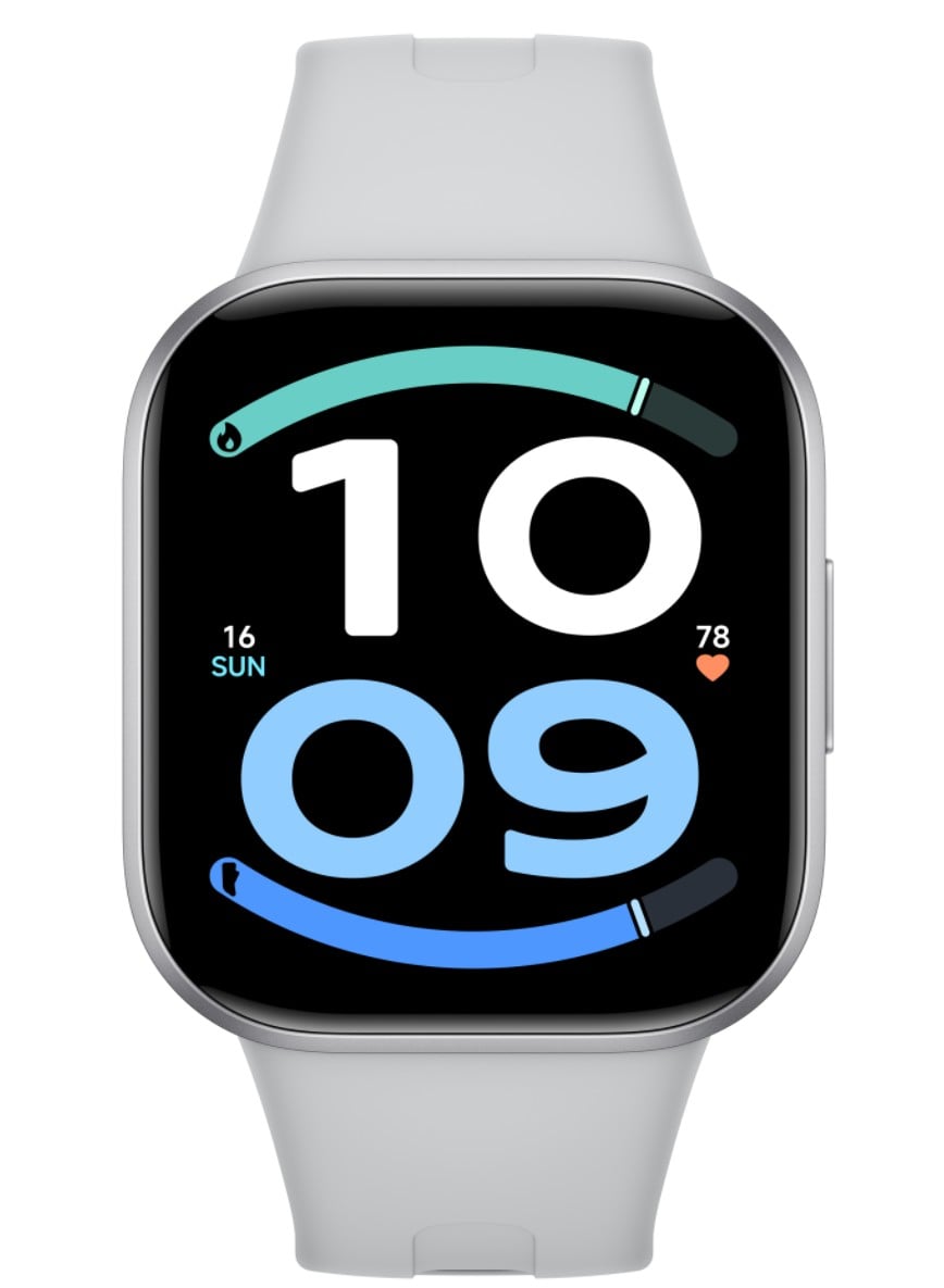 Xiaomi Redmi Watch 6 Active v matnej striebornej farbe