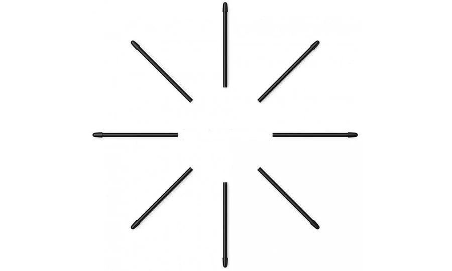 XPPen náhradní hroty pro pera P06/PH02/PH03/PH02-D/PH20B/PH10B, 50 ks