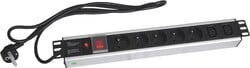 XtendLan 19'' rozvádzač 5x 230V, 2x IEC, ČSN, vypínač, 1,8 m