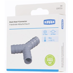 Y-spojka Xavax pre vypúšťacie hadice práčok/práčok, pre priemer hadice 20 mm