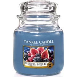 Yankee Candle 411g Mulberry & Fig Delight 5038581016610 - Drogerie - Osvěžovače