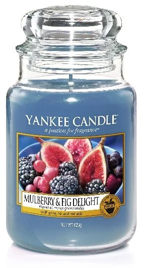 Yankee Candle Classic Vonná svíčka Mulberry & Fig Delight 623g