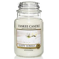 Yankee Candle Fluffy Towels vonná svíčka 623 g