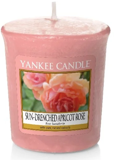 Yankee Candle votivní svíčka Sun-Drenched Apricot Rose 49g