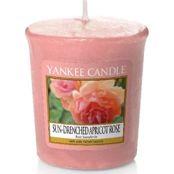 Yankee Candle votivní svíčka Sun-Drenched Apricot Rose 49g
