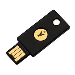 YubiKey 5 NFC - USB-A, klíč/token s vícefaktorovou autentizaci, podpora Smart Card (2FA)