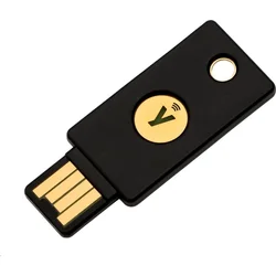 YubiKey 5 NFC - USB-A, kľúč/token s viacfaktorovou autentizáciou, podpora Smart Card (2FA)