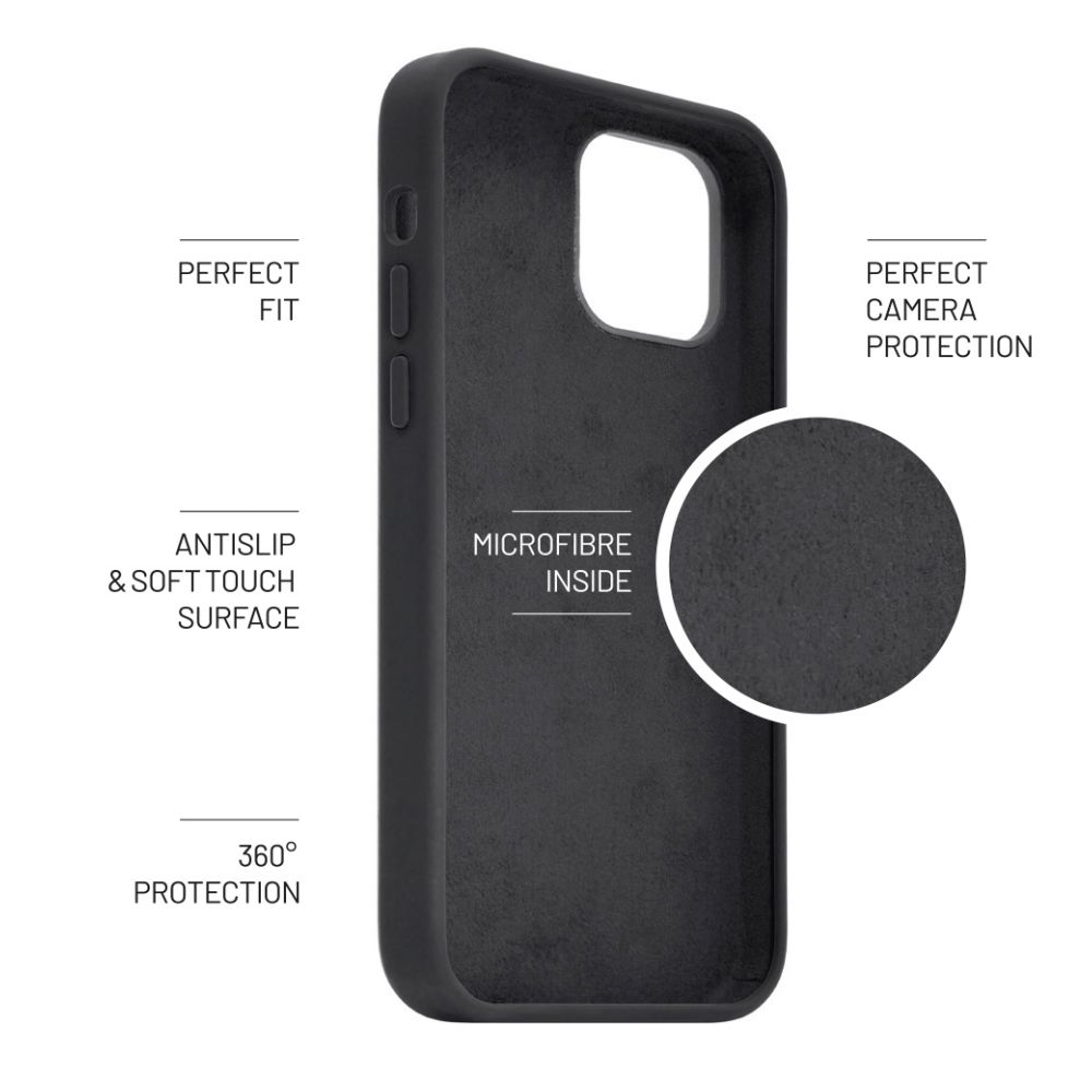 Zadní kryt FIXED Flow pro Samsung Galaxy A34 5G, černý