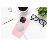 Zadní kryt FIXED MagFlow s MagSafe pro Samsung Galaxy A26 5G, růžový