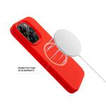 Zadní kryt FIXED MagFlow s podporou MagSafe pro Apple iPhone 14 Pro Max, červený