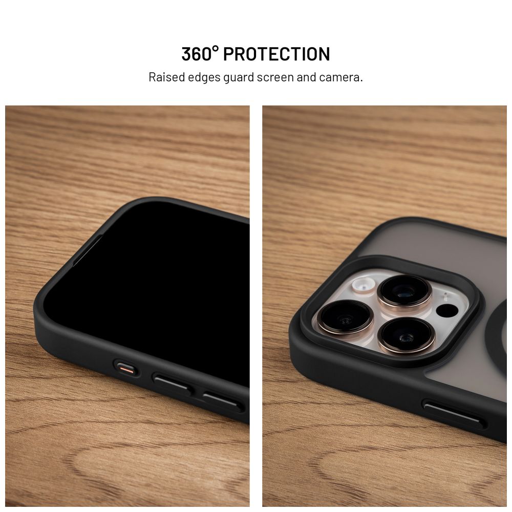 Zadní kryt FIXED MagMisty s podporou MagSafe pro Apple iPhone 17 Pro Max, černý