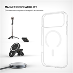 Zadní kryt FIXED MagPure s podporou MagSafe pro Apple iPhone 18 Pro Max/17 Pro Max, čirý