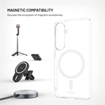 Zadní kryt FIXED MagShell s MagSafe pro Samsung Galaxy S26, čirý