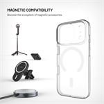 Zadní kryt FIXED MagShell s MagSafe pro Samsung Galaxy S26 Ultra, čirý