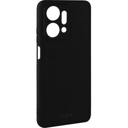 Zadní pogumovaný kryt FIXED Story pro Honor X7a, černý