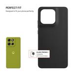 Zadní pogumovaný kryt FIXED Story pro Motorola Moto G86 5G/Power, černý