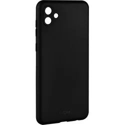 Zadní pogumovaný kryt FIXED Story pro Samsung Galaxy A04, černý