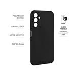 Zadní pogumovaný kryt FIXED Story pro Samsung Galaxy A14/A14 5G, černý