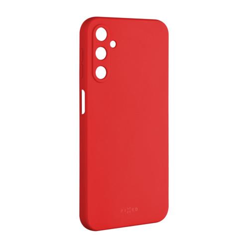 Zadní pogumovaný kryt FIXED Story pro Samsung Galaxy A24, červený