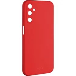 Zadní pogumovaný kryt FIXED Story pro Samsung Galaxy A24, červený