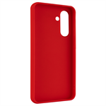 Zadní pogumovaný kryt FIXED Story pro Samsung Galaxy A36 5G, červený