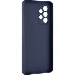 Zadní pogumovaný kryt FIXED Story pro Samsung Galaxy A53 5G, modrý