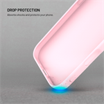 Zadní pogumovaný kryt FIXED Story pro Xiaomi 17, růžový