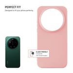Zadní pogumovaný kryt FIXED Story pro Xiaomi 17 Ultra, růžový