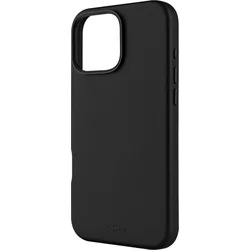 Zadný kožený kryt FIXED MagLeather s podporou MagSafe pre Apple iPhone 16 Pro Max, čierny