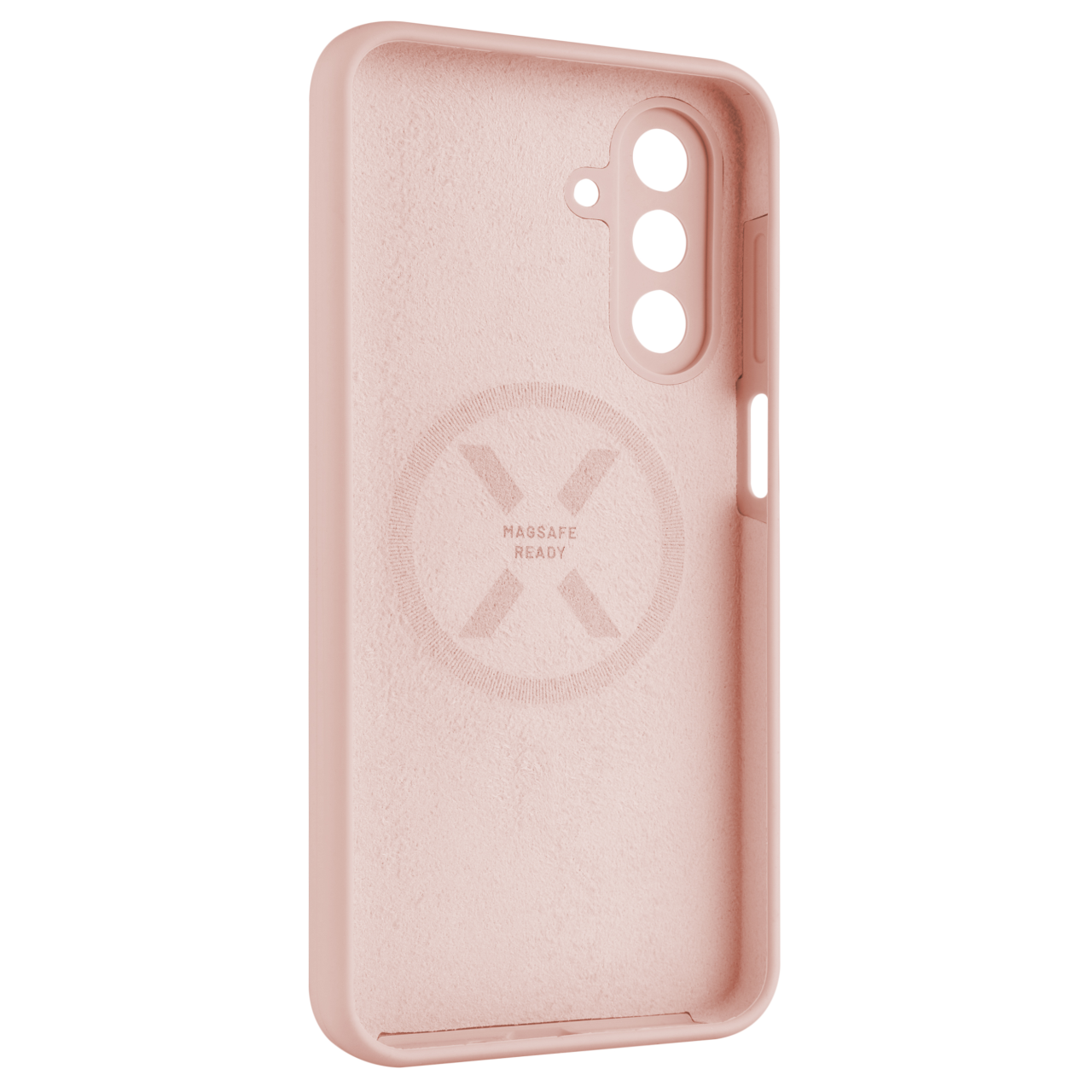 Zadný kryt FIXED MagFlow s MagSafe pre Samsung Galaxy A26 5G, ružový