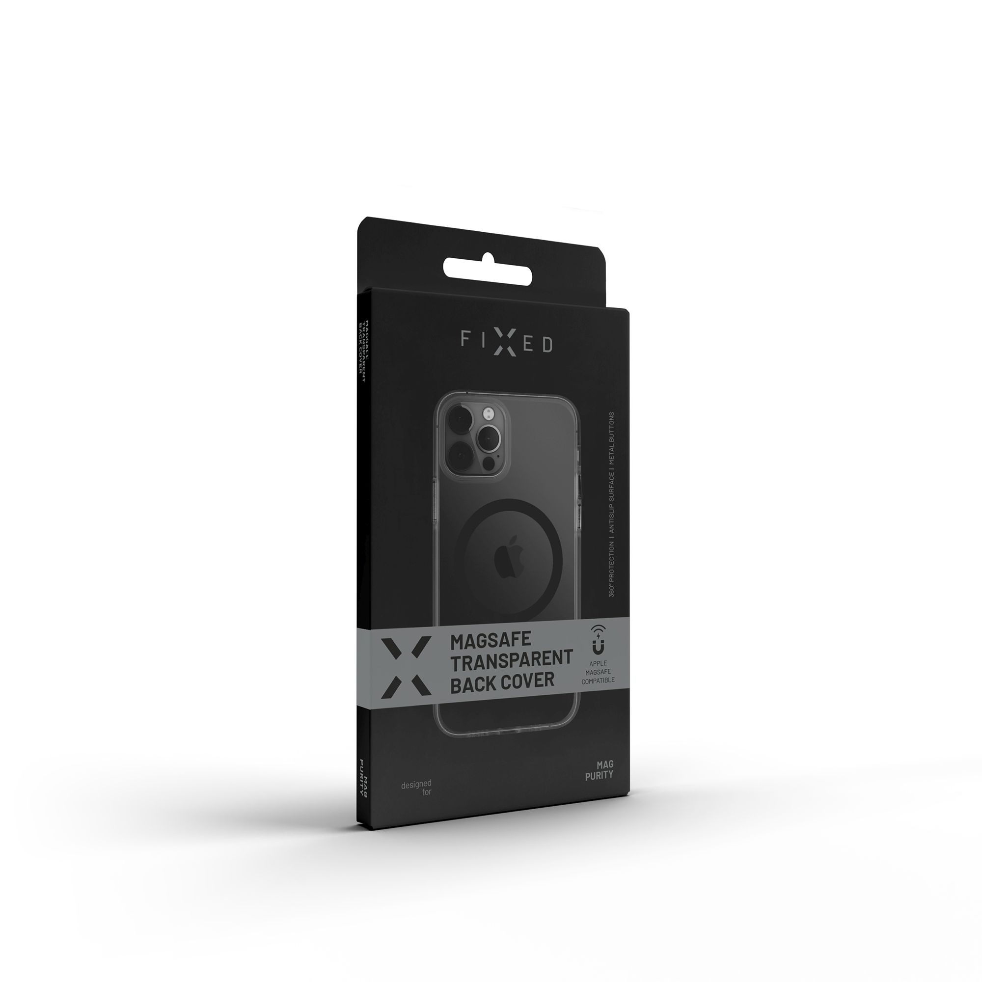 Zadný kryt FIXED MagPurity s podporou Magsafe pre Apple iPhone 14 Plus, číry