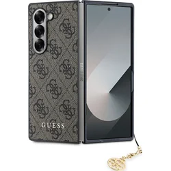 Zadný kryt Guess 4G Charm pre Samsung Galaxy Z Fold 6 Brown