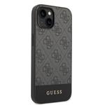 Zadný kryt Guess 4G Stripe pre iPhone 14 Grey