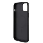 Zadný kryt Guess PU Saffiano MagSafe pre iPhone 15 Black