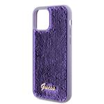 Zadný kryt Guess Sequin Script Logo pre iPhone 12/12 Pro Purple
