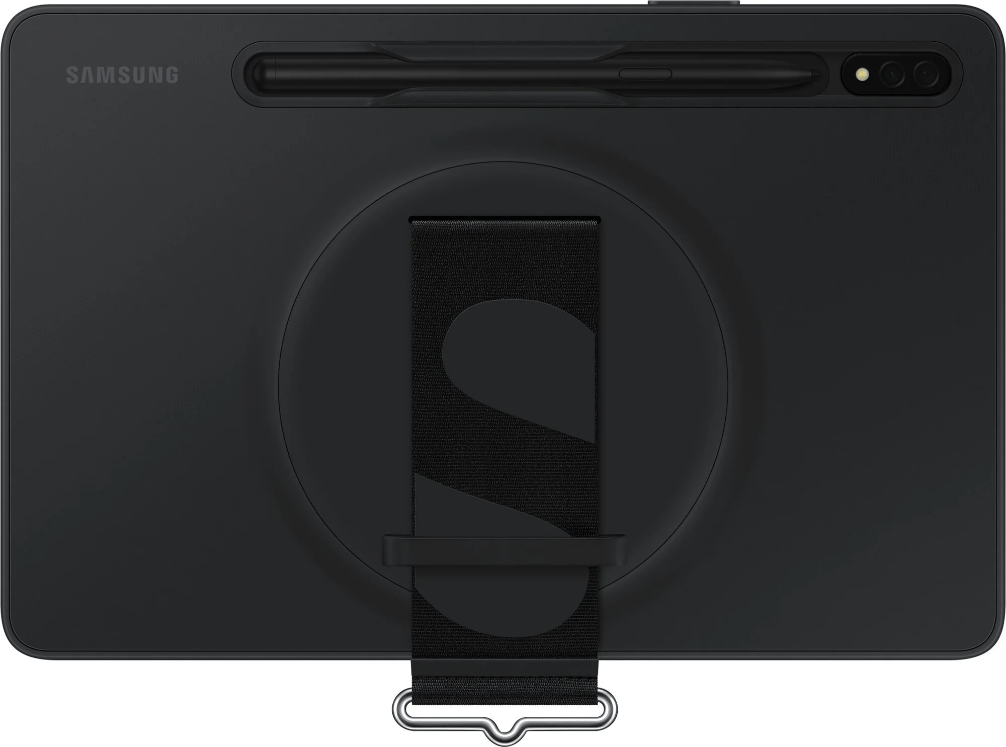 Zadný kryt Samsung s pútkom EF-GX700C pre Galaxy Tab S8 čierny