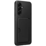 Zadný kryt Samsung s vreckom na kartu pre Galaxy A56 čierny