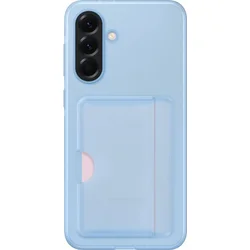 Zadný kryt Samsung s vreckom na kartu pre Galaxy A56 modrý