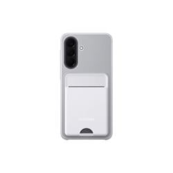 Zadný kryt Samsung s vreckom na kartu pre Samsung Galaxy A57 sivý