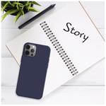 Zadný pogumovaný kryt FIXED Story pre Apple iPhone 15 Pro Max, modrý
