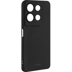 Zadný pogumovaný kryt FIXED Story pre Infinix Note 30 5G, čierny