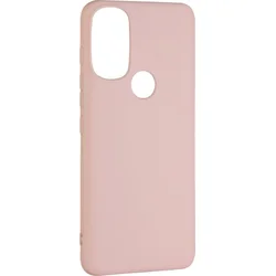 Zadný pogumovaný kryt FIXED Story pre Motorola Moto G71, ružový