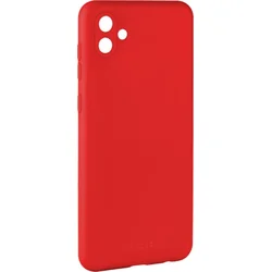 Zadný pogumovaný kryt FIXED Story pre Samsung Galaxy A04, červený