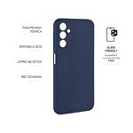Zadný pogumovaný kryt FIXED Story pre Samsung Galaxy A14/A14 5G, modrý