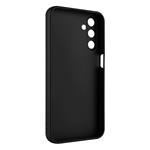 Zadný pogumovaný kryt FIXED Story pre Samsung Galaxy A15/A15 5G, čierny