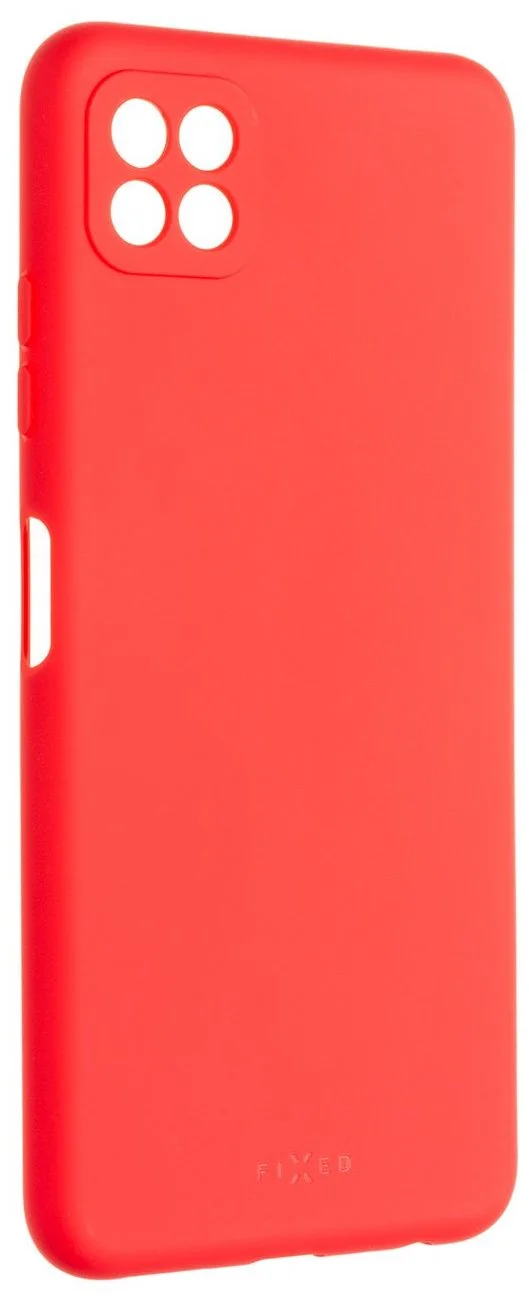 Zadný pogumovaný kryt FIXED Story pre Samsung Galaxy A22 5G, červený FIXST-671-RD