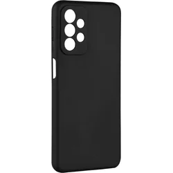 Zadný pogumovaný kryt FIXED Story pre Samsung Galaxy A23, čierny